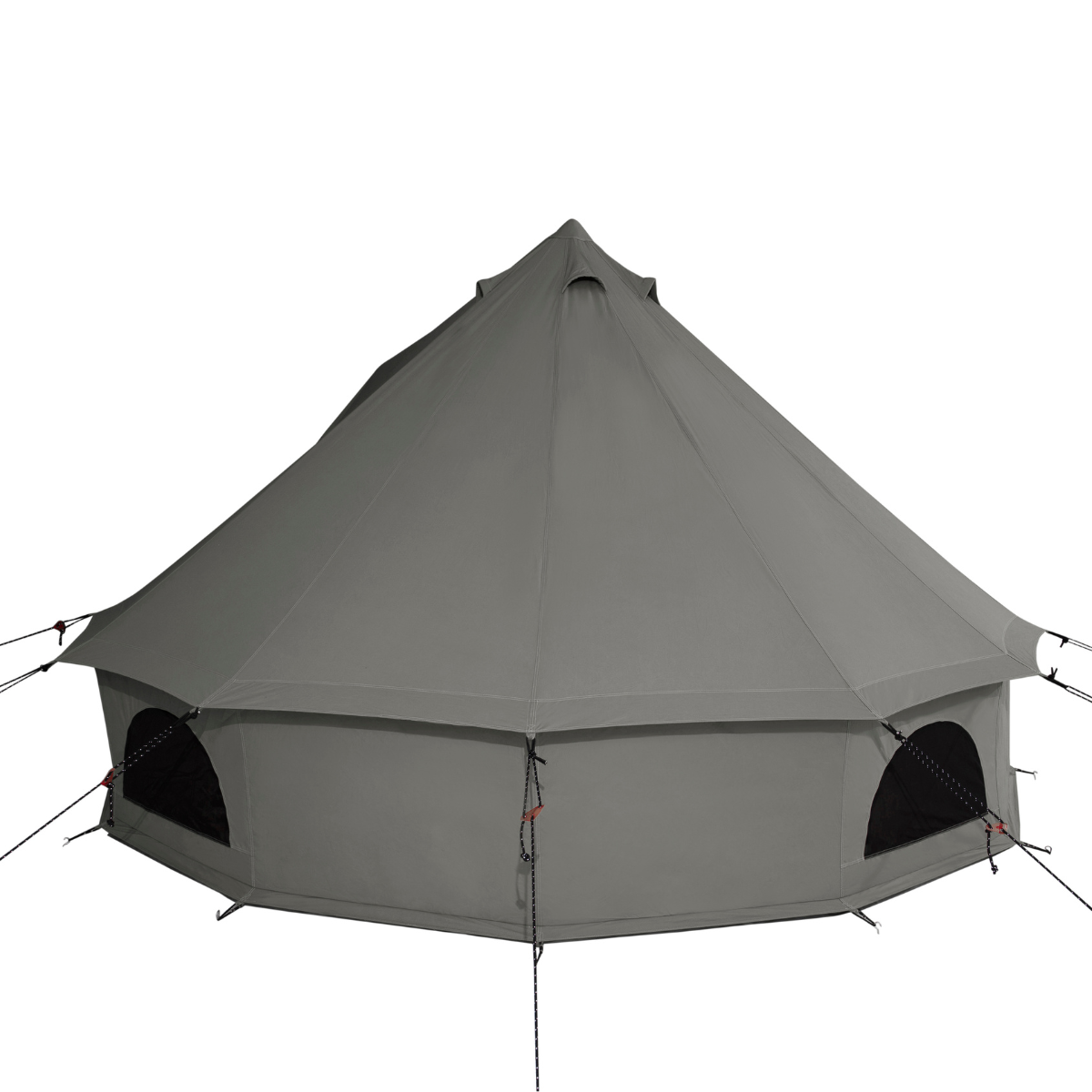 13 Regatta bell tent boulder grey back view
