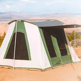 prota canvas cabin tent deluxe - 10x14 - side view