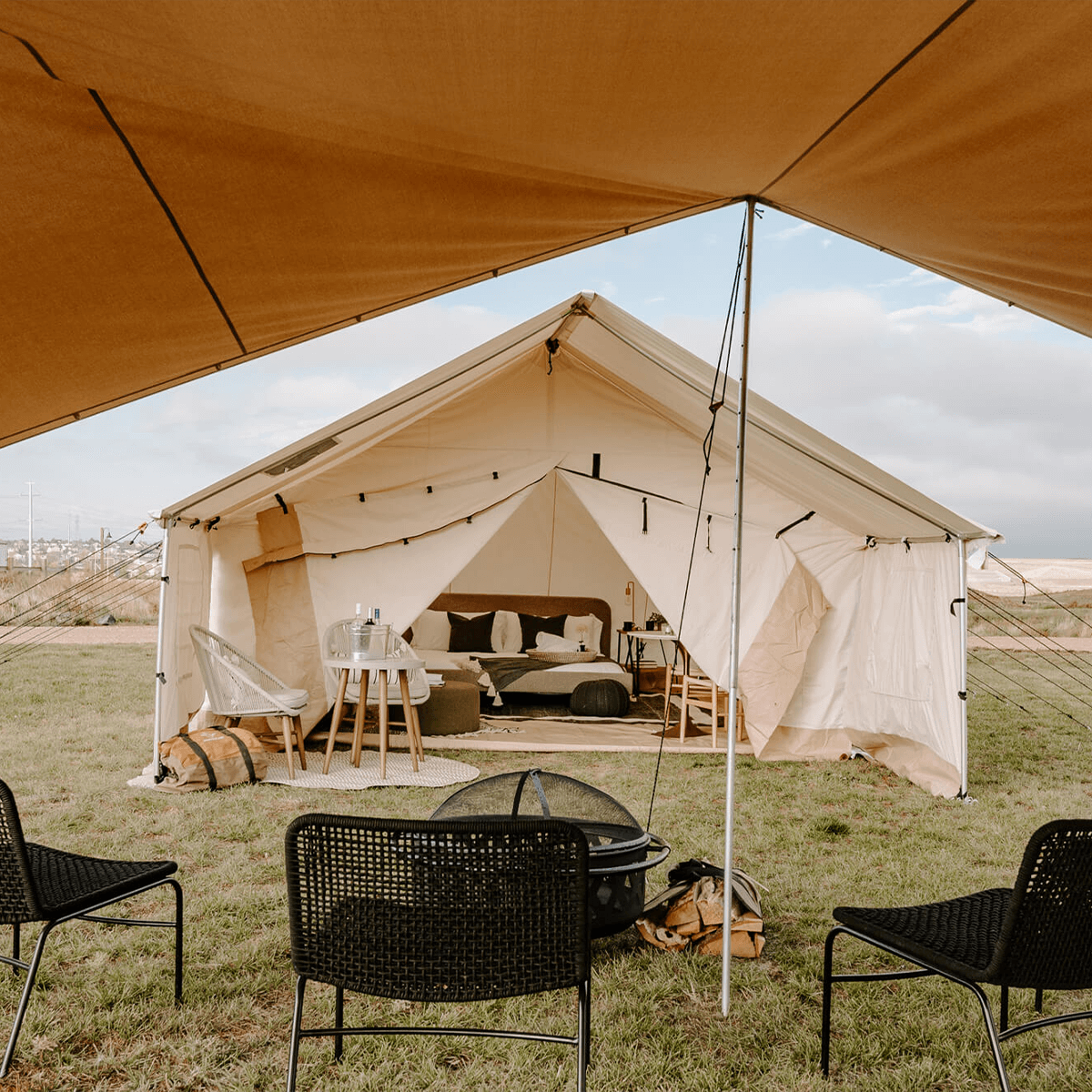 16 x20 Alpha Pro Wall Tent Canvas Hunting Safari Wall Tents