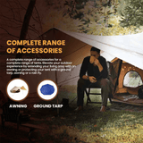 Regatta bell tent accessories infographics