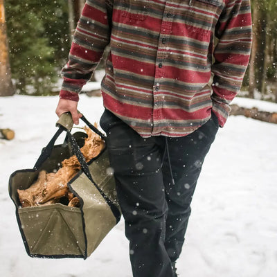 Canvas Log Carrier image4