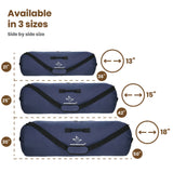 Hoplite Canvas Duffel Bag size chart